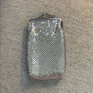 Whiting & Davis Silver Mesh Cigarette Case